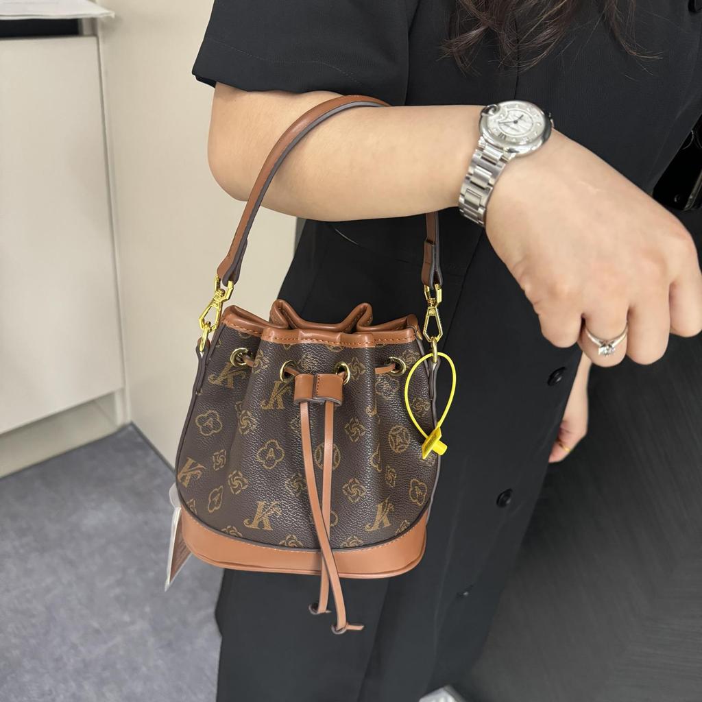 New women's bag fashion style nano bucket bag portable shoulder oblique span bag