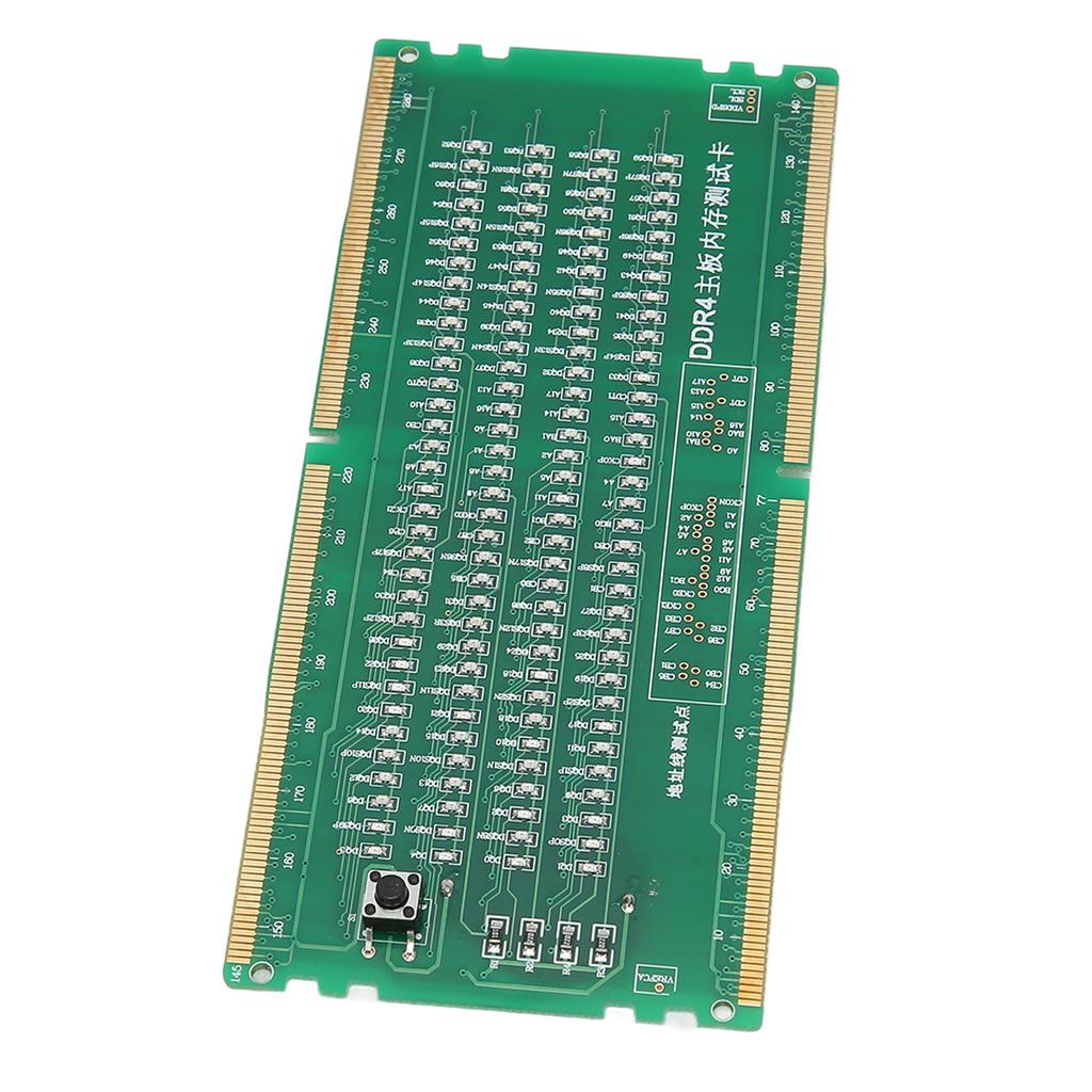 Computer Memory Tester PCB Material Forward Reverse Available Computer DDR4 Memory Tester with LED for PC