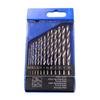 13-Piece Titanium-Coated High-Speed Steel Drill Bit Set for Metal & Stainless Steel