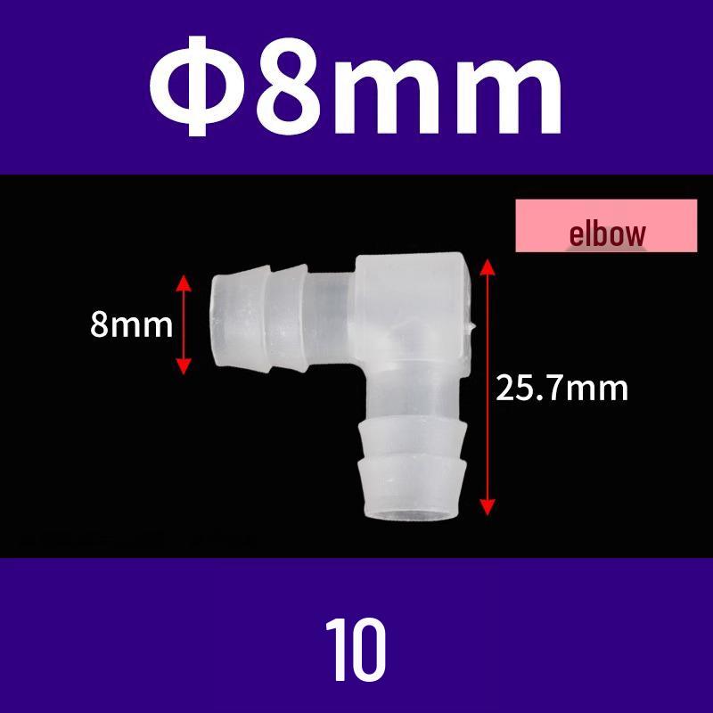 Kunststoffverschraubungen: T-Stück, Winkelstück, Gerade, Reduzierstück, Schlauchverbinder, T-Stück, L-Stück, 1-teilig