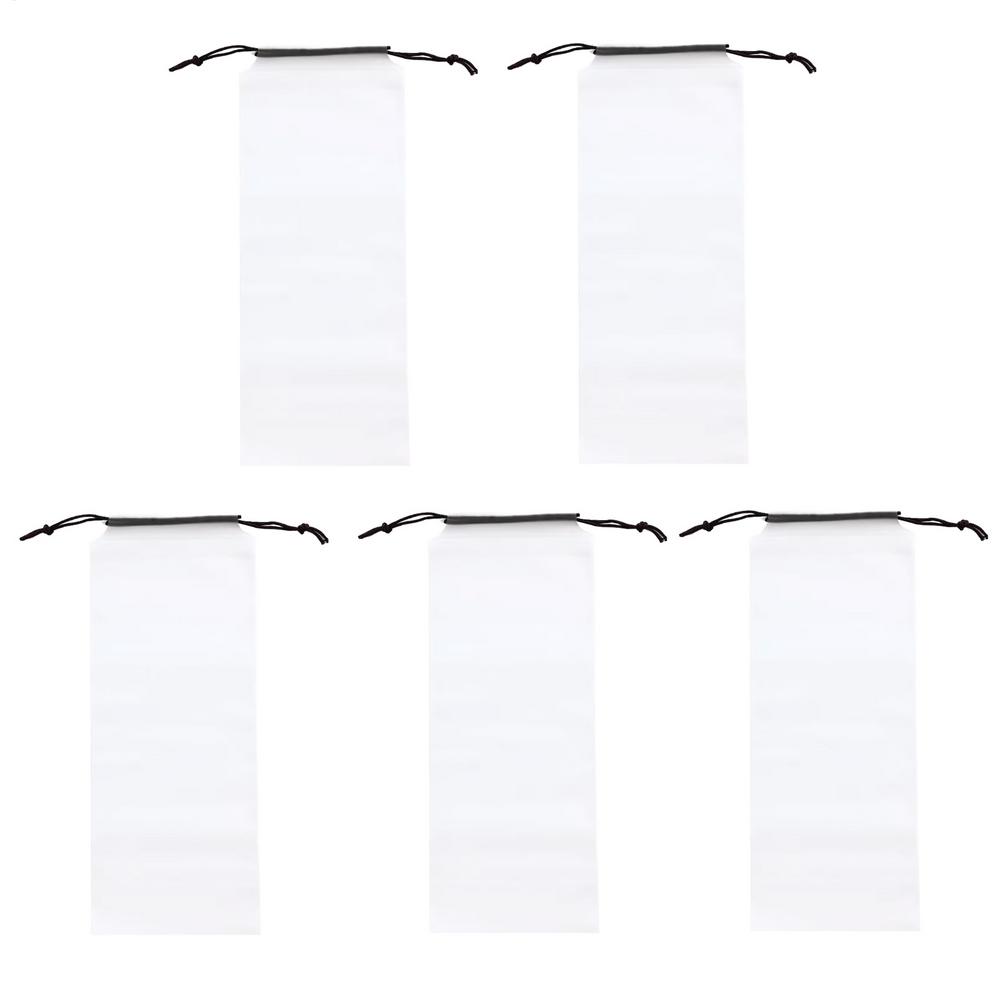 33x13cm PVC Drawstring Wet Umbrella Bags Foldable 5/10PCS Waterproof Organizer for Travel Vehicle Outdoor Umbrella Storage Bag