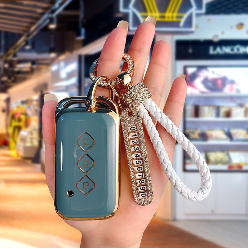 High-End Protective Key Case Shell for 2022 Wuling Xingchi/Xingchen/Jiachen Models