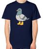 Pigeon Wearing Wellington Boots Top Funny Bird Unisex T-Shirt