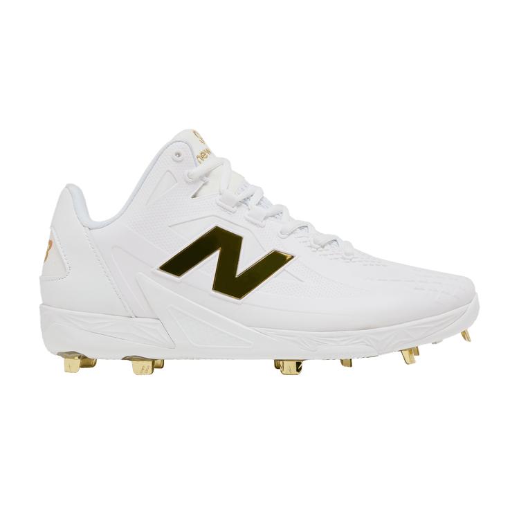 New Balance FuelCell Ohtani 1 White Metallic Gold 41.5