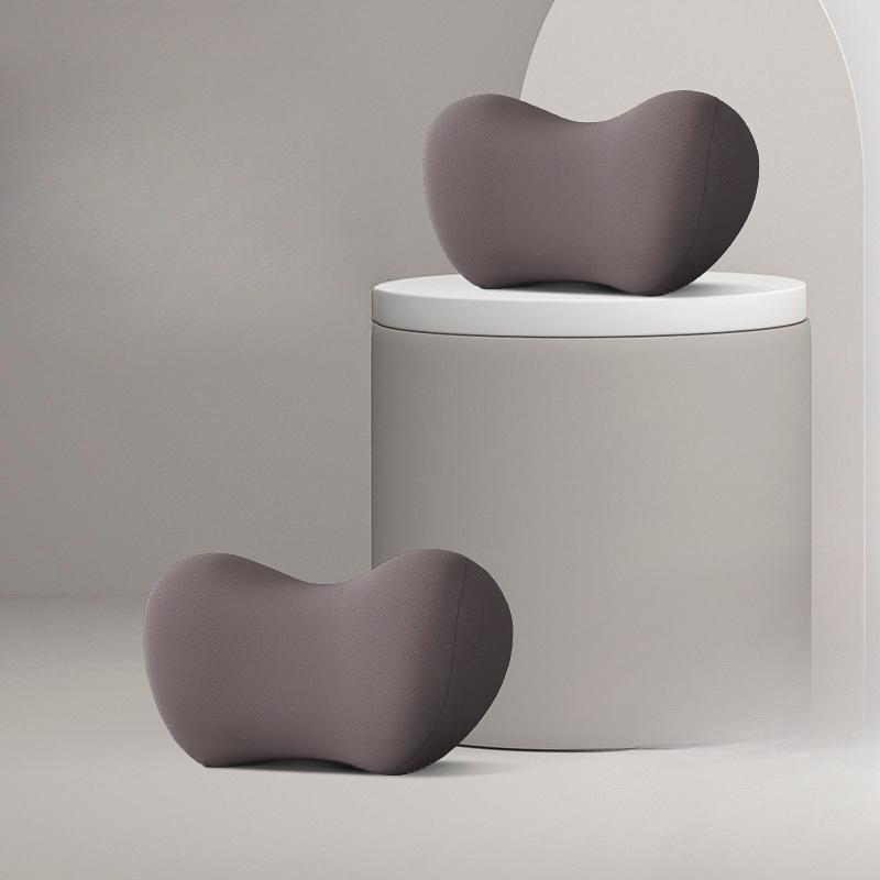 High-end car headrest and neck pillow, a pair of car seat driving pillows, Tesla lumbar support, car cushions for cars