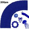200pcs Pipe Cleaners Craft Bulk,DIY Games Gifts,Arts Crafts,Art Supplies for Creative DIY Room Decor, Halloween Christmas Decor