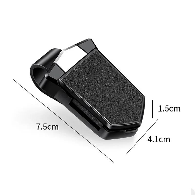 Zinc Alloy Car Sun Visor Glasses Holder Sunglasses Case Clip For F-Ferrari 308 GT4 328 GTB GTS F355 Modena F430 458ltalia 488 MQ4
