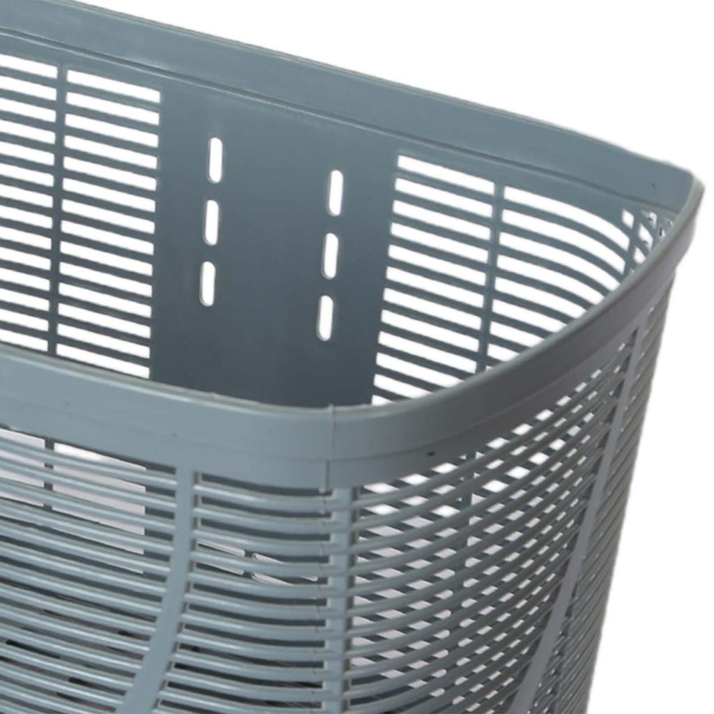 Bike Front Basket Vegetable Basket Retro Style Woven Basket Multifunctional Easy