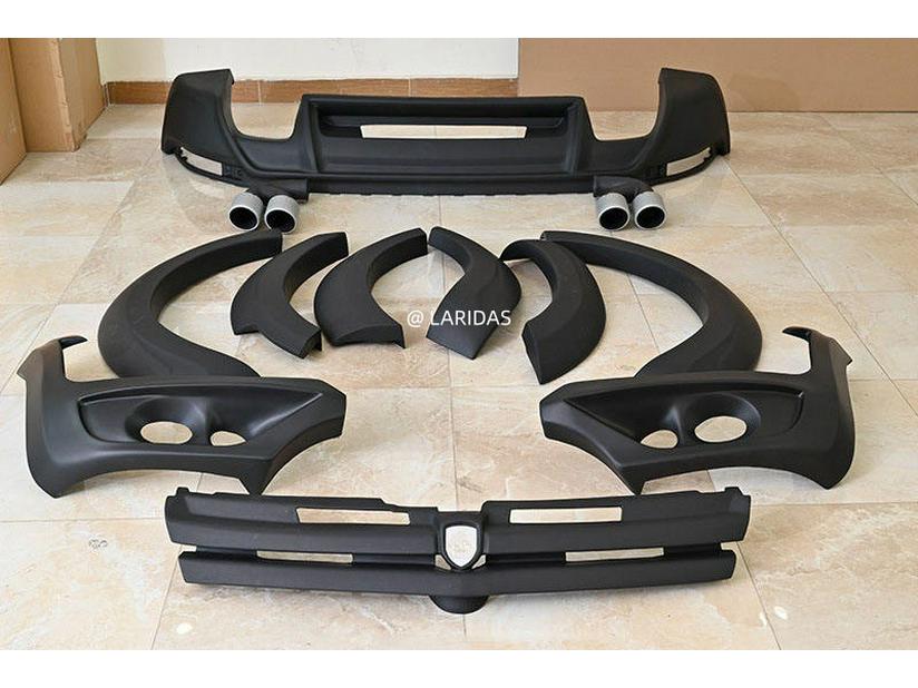 Volkswagen Touareg Wide Body Kit: Fender Flares, Front & Rear Lip, Wheel Arches Accessories