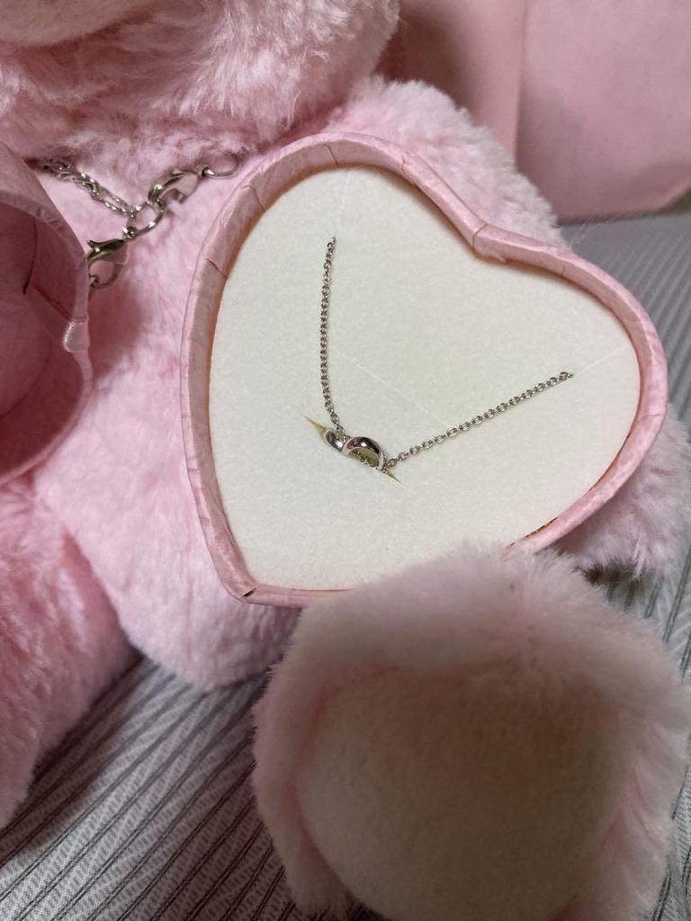 [USED] Limited-time Discount Until March 22nd: Teddy Bear with Accessories, Natural Tanzanite