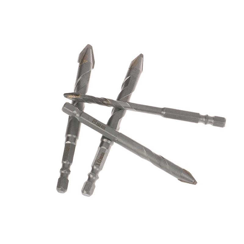 6-12Mm für Glas Beton Keramikfliesen Lochöffner, Hartmetall Hartlegierung Bohrer Set Werkzeug