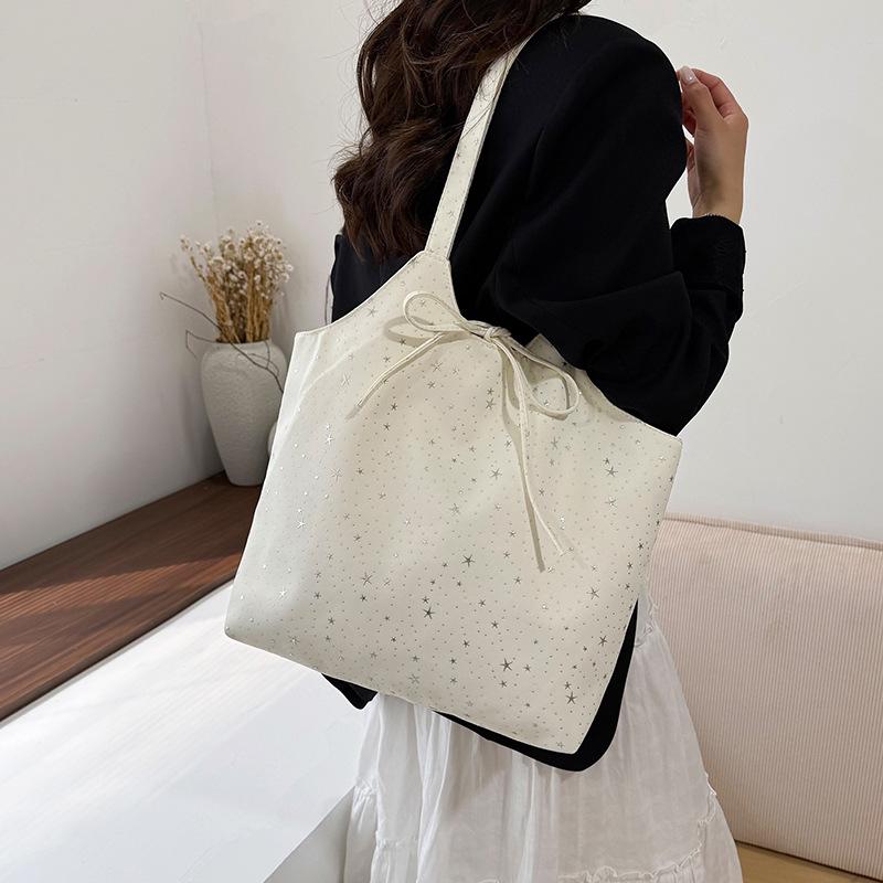 Atmospheric commuting texture handbag trendy new versatile version shoulder underarm bag temperament tote bag
