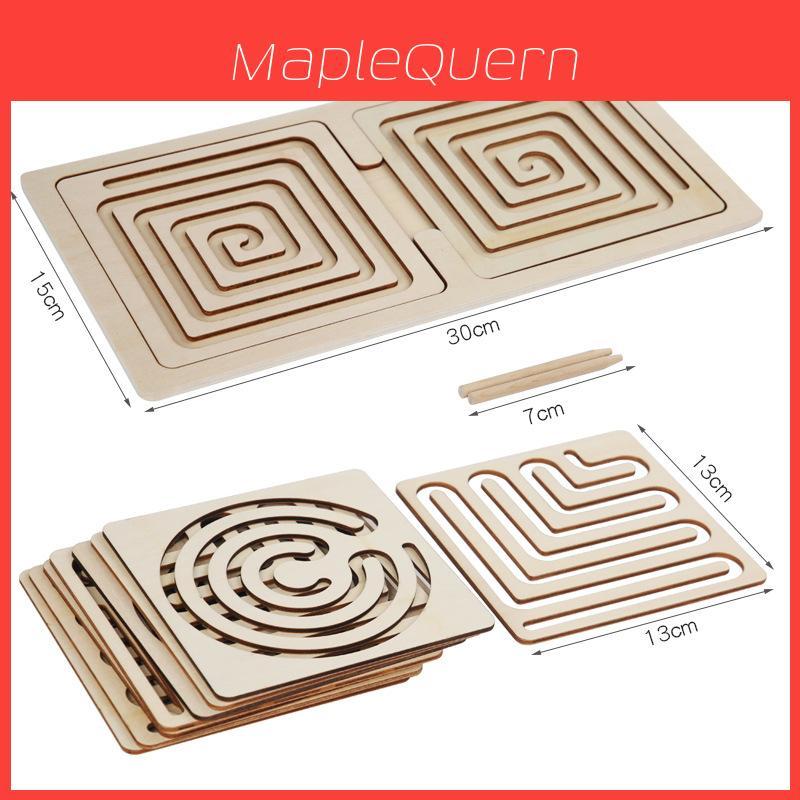 Wooden Brain Hemisphere Development Toy For Childrens Fine Motor Skills And Concentration