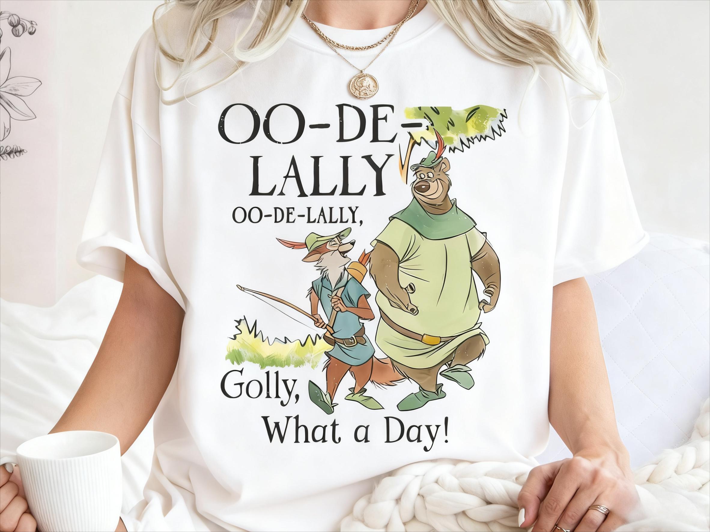 Robin Hood and Little John OReilly Tshirt Oh My God What A Beautiful Day Tshirt Comfortable Color Tshirt Birthday S