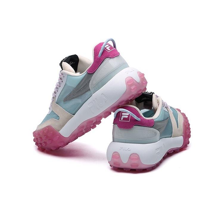 Fila Gara Running Shoes Shock Absorbing Durable Breathable Low Top Dad Sneakers Women Sneakers Winter-Cloud F12W124140FWE