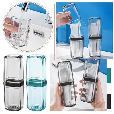 Seyahat Bakım Seti Taşınabilir Diş Fırçası ve Diş Fırçası Saklama Kutusu