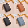 Multifunctional Car Key Case With Zipper And Soft Pu Material For Travel And Commuting