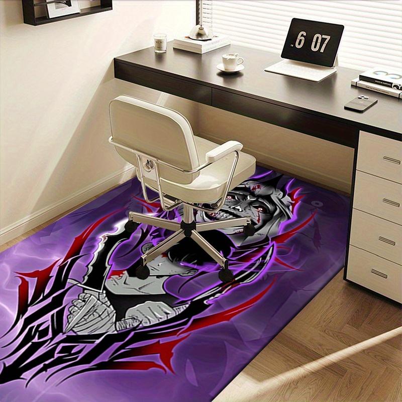 1pc Demon,Hooded Figure,solo Leveling Office Carpet Soft Polyester Entrance Carpet Washable Non slip