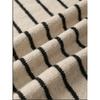 Women S Loose Casual Knit Striped Round Neck Sweater