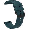 Universal Silicone Strap 22mm, Smooth, Green