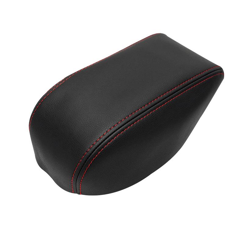 Soft Leather Center Armrest Cover For Hyundai Tucson 2006 - 2013 Car Interior Center Control Armrest Box Surface Cover