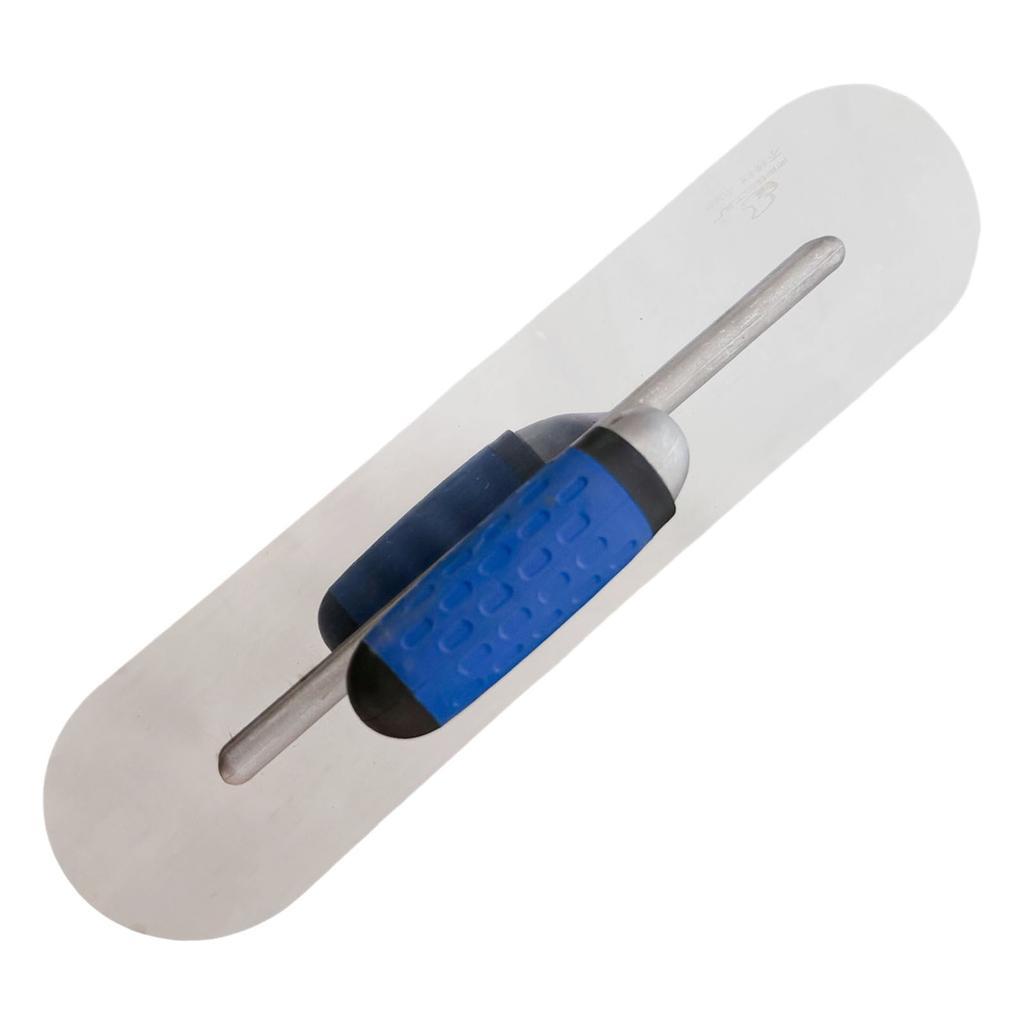 Stainless Steel Rounded Edge Trowel Drywall Tool For Smooth Plastering Ideal For Professional Masons And DIY Enthusiasts