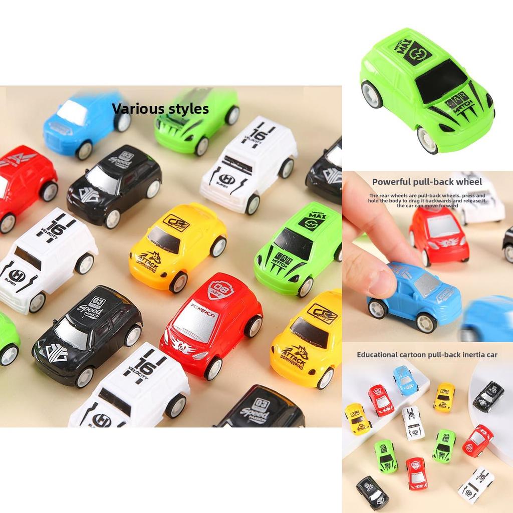 Simulation Mini Inertial Plastic Car Model Children Toy For Toddler Play And Developmental Fun