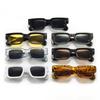 Retro Men Square Sunglasses for Women Vintage Luxury Rivet Designer Sun Glasses Fashion Arrow Shades UV400 Eyeglasses