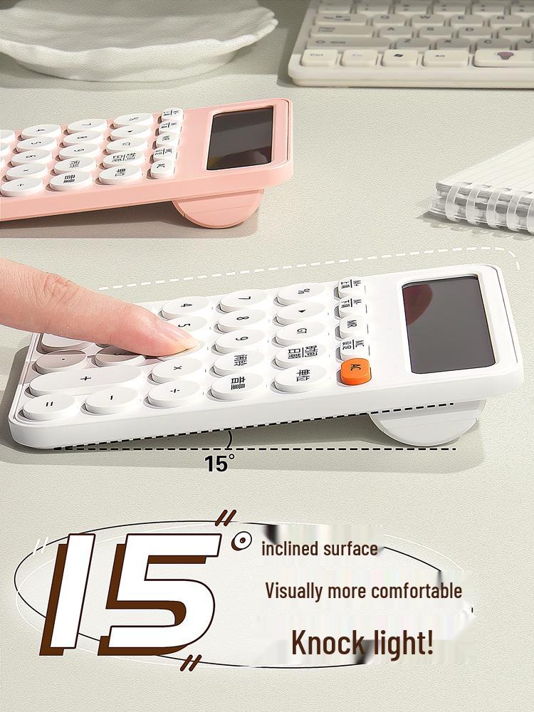 High-Value Mini Calculator: Goddess Model, Office-Specific, Voice-Enabled, for Cute and Stylish Girls