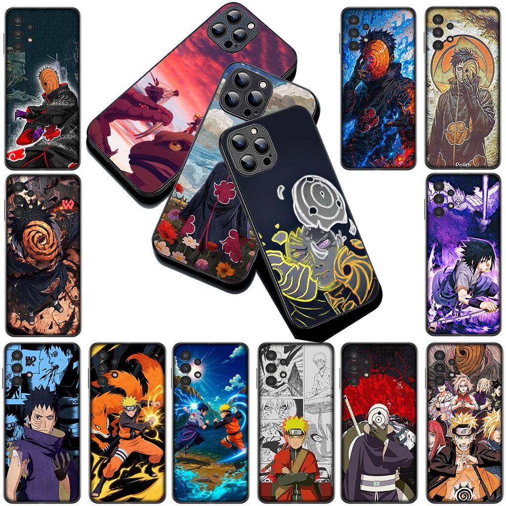 Phone Cover for Samsung Galaxy A35 A36 A55 A26 A05 A06 A14 A50 A51 A53 A54 A12 A13 A23 Case Uchiha Tobi Narutos Obito Sasuke