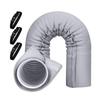 Cubierta de Manguera Aislada Reutilizable para Aire Acondicionado Funda Impermeable Cubierta de Manguera de Aire Acondicionado Ventilación de Escape