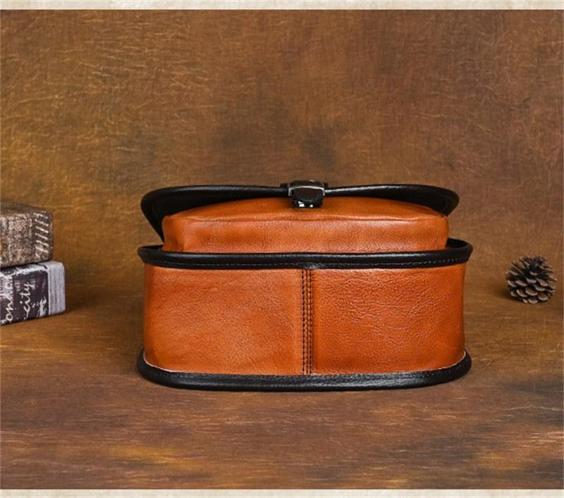 Vintage Design Women Mini Backpacks Genuine Leather Shoulder Bags for Ladies Brand Fashion Handbags Crossbody Bags GZW