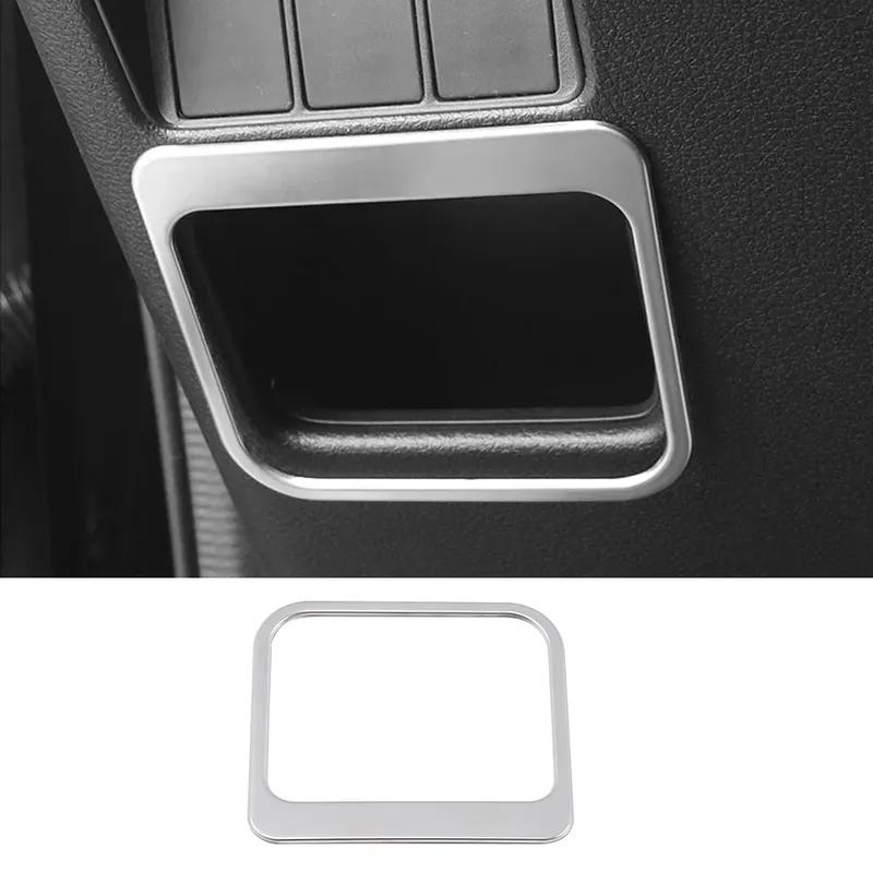 Interior Mouldings For Honda CRV CR-V 2017- Matte Car Interior Decoration Main Driving Storage Box Decorative Cover trim