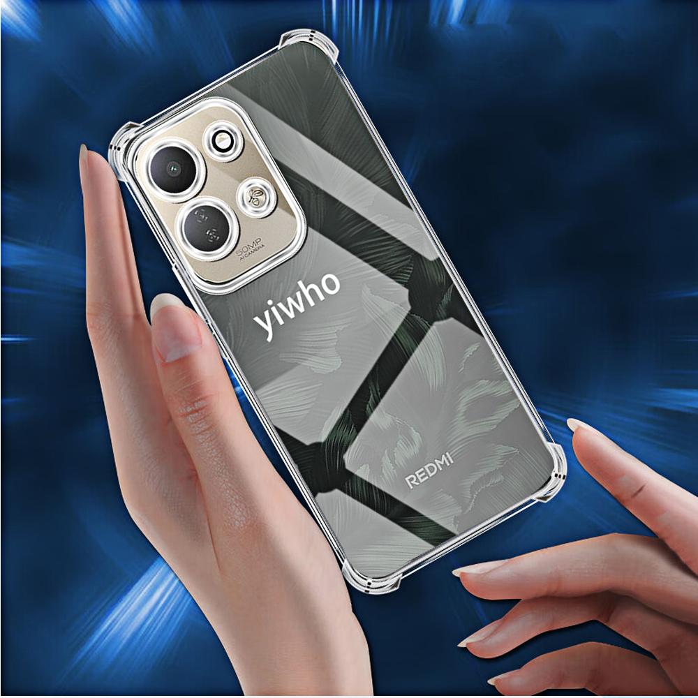 1-2pcs Shockproof Phone Case for Xiaomi Redmi 17 4G Global 15 13 12 11 10 9 8 17a 15a 13a 12a 11a Shell Transparent Back Cover
