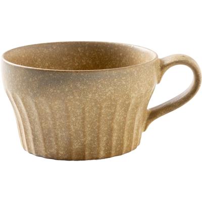 Minoru Pottery Pick Soup Cup, Nut Beige