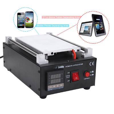 LCD Display Bildschirm Separator Reparaturmaschine 7 Eingebaute Vakuumpumpe Mobiltelefon Verschiedene Abdeckplatte Autoheizung 550W