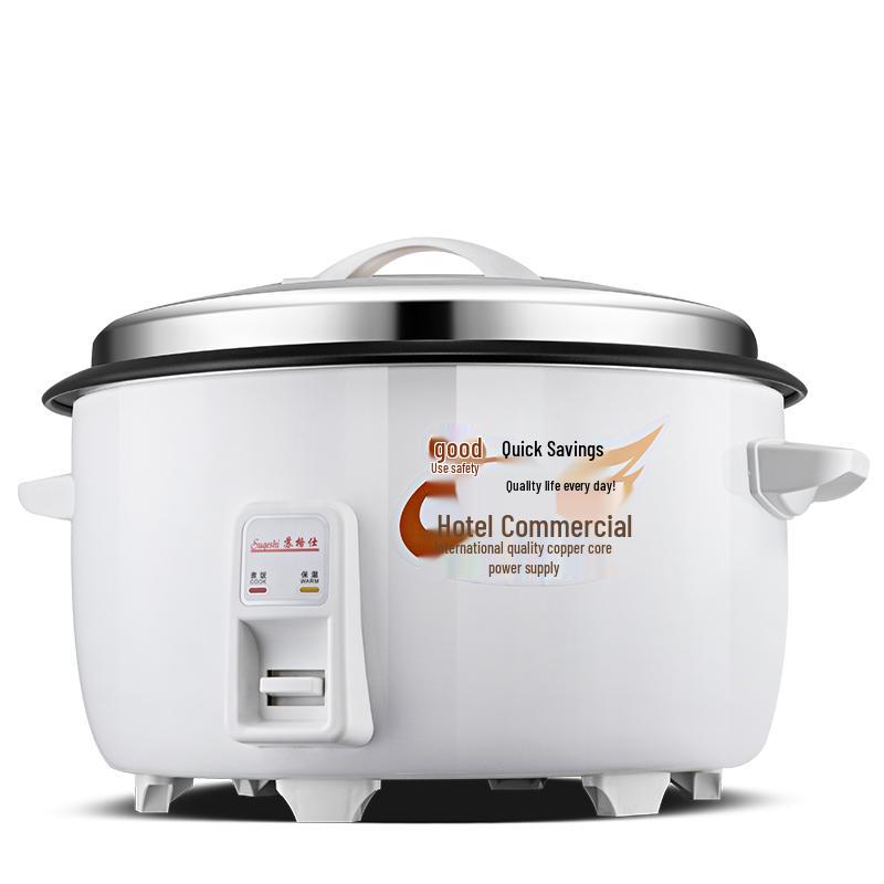 Large Capacity Multifunctional Electric Rice Cooker (8L-45L) for 8-60 People, Ideal for Commercial and Restaurant Use
