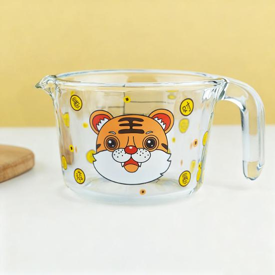 Glass Measuring Cup With Spout 500Ml Heat-Resistant Kitchen Measuring Tool Microwave Safe