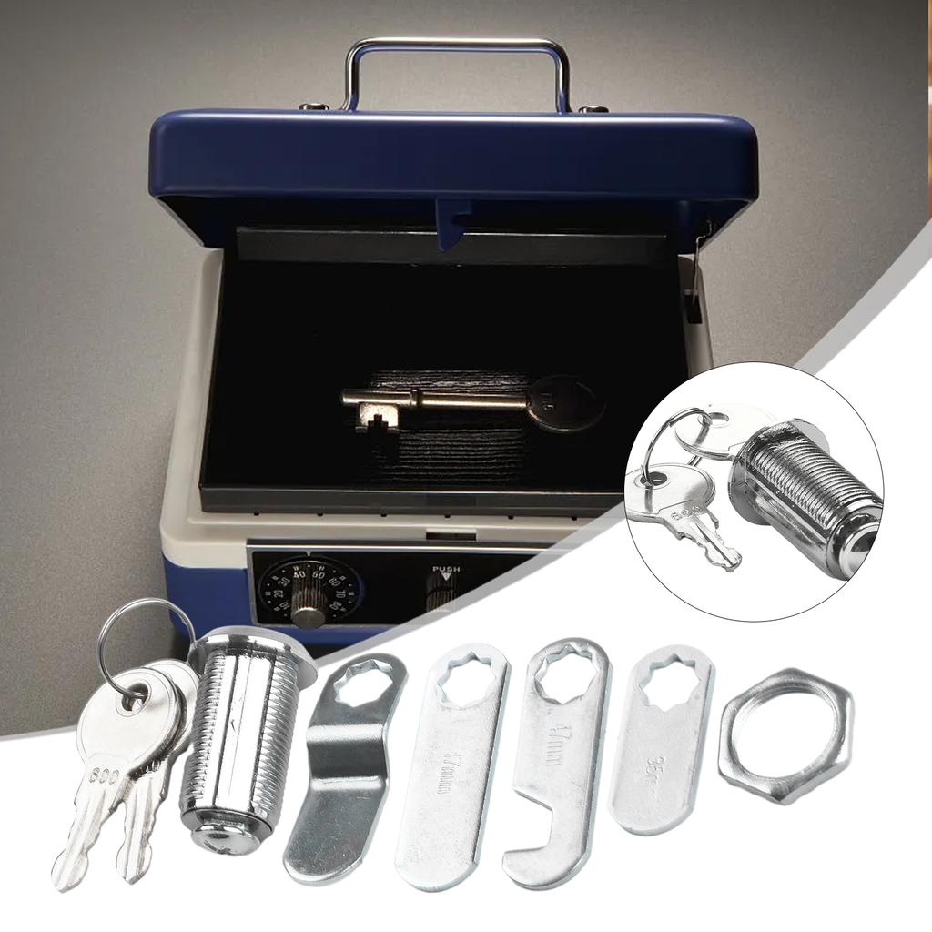 16/30mm Cam Lock Set Door Cabinet Mailbox Drawer Cupboard Locker Zinc Alloy Cylinder Cam Lock With 2 Keys Furniture Hardware