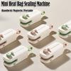 New Rechargeable Mini Sealing Machine Handheld Portable Magnetic Sealing Clip Snack Sealing Machine for Plastic Bag Snack Bag