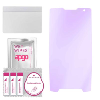 apgo Anti-Blue 9H Hybrid Protective Glass Compatible with Cubot King Kong CS, Flexible Nano Glass, Great Replacement for Tempered Glass, Scratch-resis