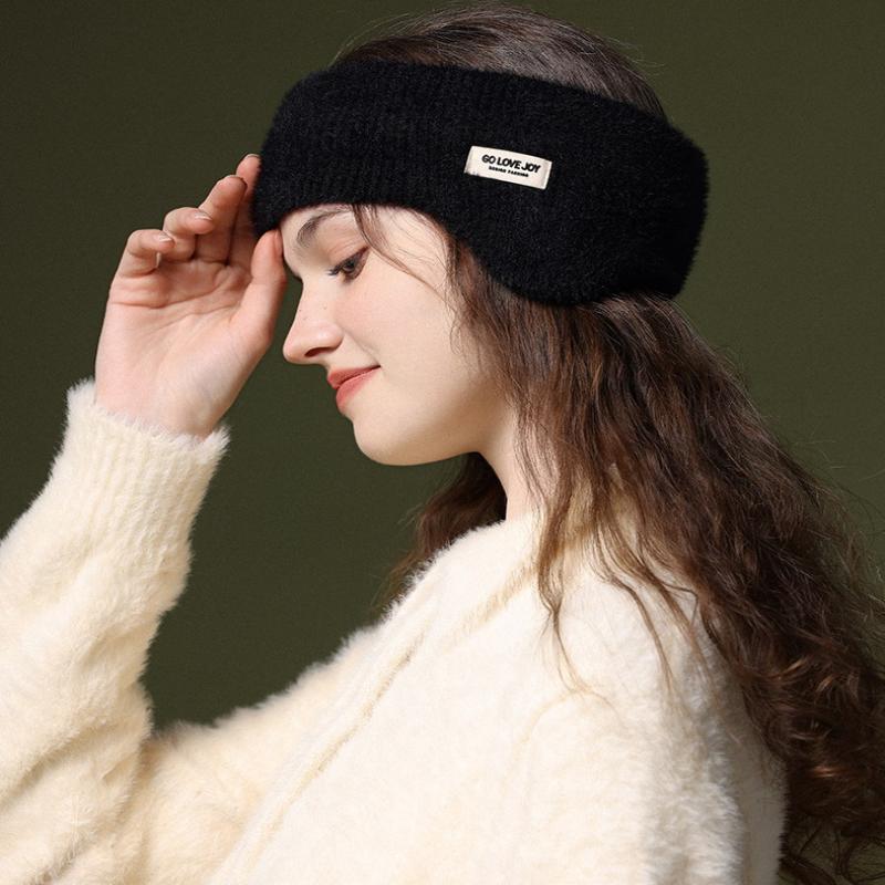 Winter Ear Warmer Earmuffs Headband Cute Hair Bands Outdoor Skiing Sport Thick Hairband For Women Men Headscarf Hair Accessories