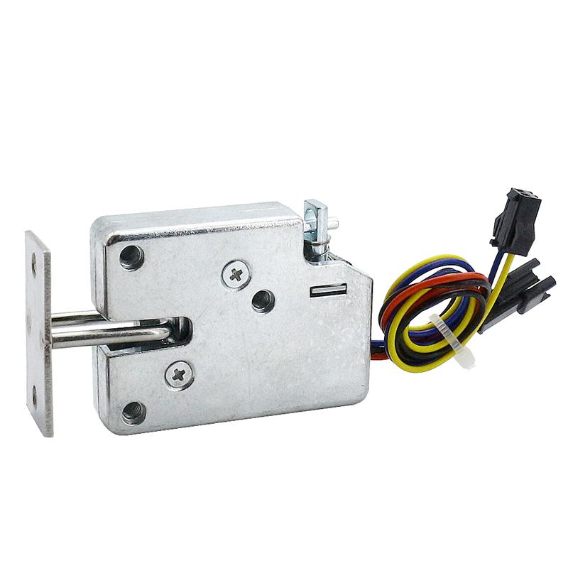 

Маленький замок для двери шкафа DC5V12V, мини-электрический замок, электромагнитный замок для шкафа для хранения вещей, электронный замок для экспресс-бокса, замок для ящика