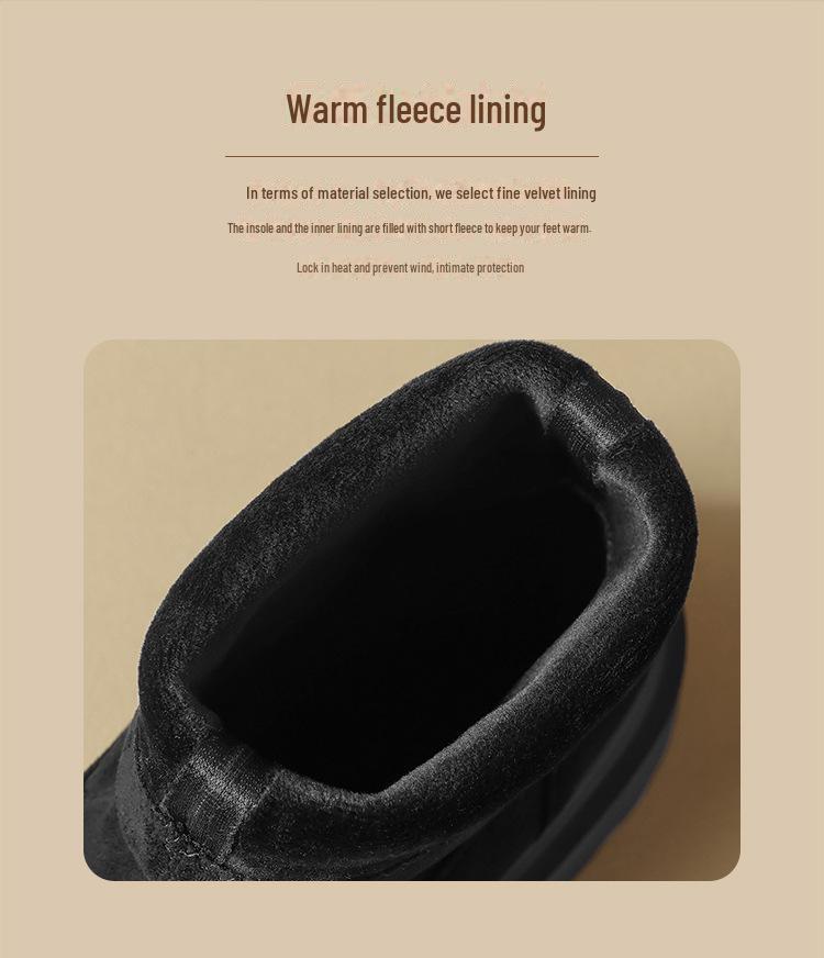 ZHR 2024 New Winter Stretch Boots: Short, Thick-Soled, Velvet-Lined, Trendy, Tall & Slimming Design.