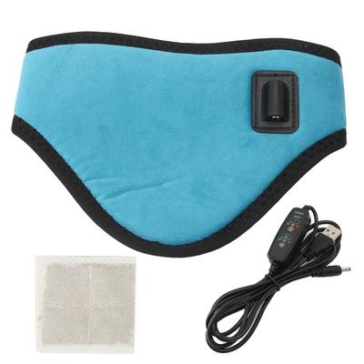 Coussin Chauffant pour le Cou Température Réglable Portable Doux Micro Velours Soulagement de la Douleur Enveloppement Chauffant pour le Cou USB