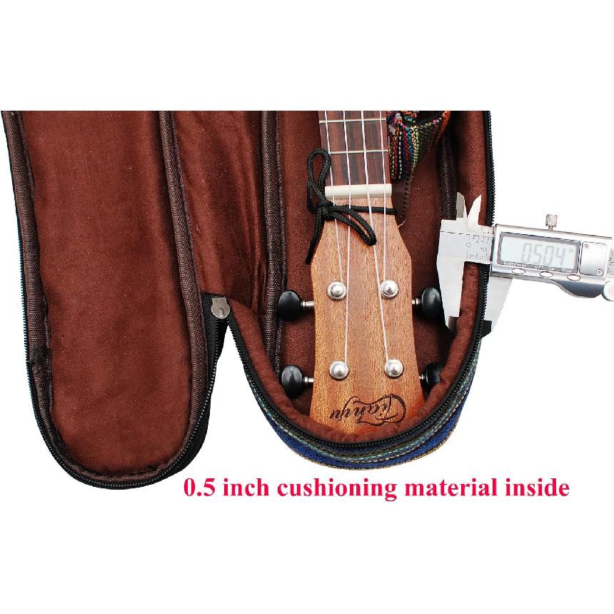 MUSIC FIRST 26" Tenor Country Style Ukulele Bag Gig Bag Case Cover Version 3.0