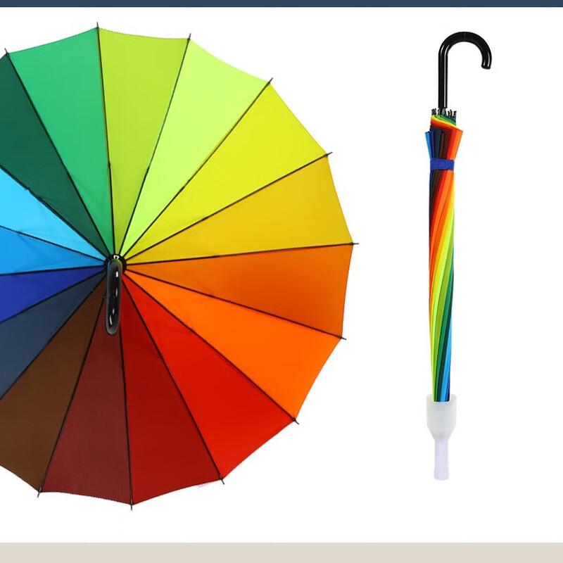 Yijie Semi-Automatic Long Handle Windproof Umbrella