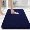 HAPIHAPPY New Chenille Bathroom Rug Mat Extra Soft Thick Absorbent Shaggy Bath Mats Non-Slip Machine Wash Dry Plush Bath Rugs