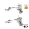 BDP63-1 2 Pieces Front Left AND Right Door Catch Hinge Brake Stop Check Strap Limiter for Peugeot 206 1998-2016 206+ HB CC SW 9181C8