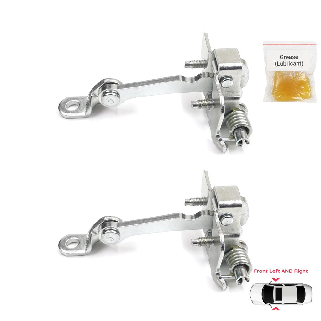 BDP63-1 2 Pieces Front Left AND Right Door Catch Hinge Brake Stop Check Strap Limiter for Peugeot 206 1998-2016 206+ HB CC SW 9181C8